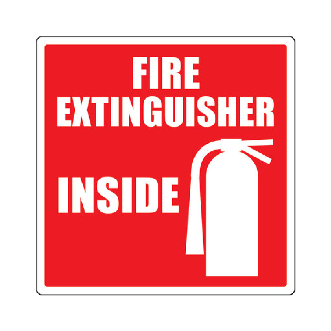FIRE ENTINGUISHER SIGN