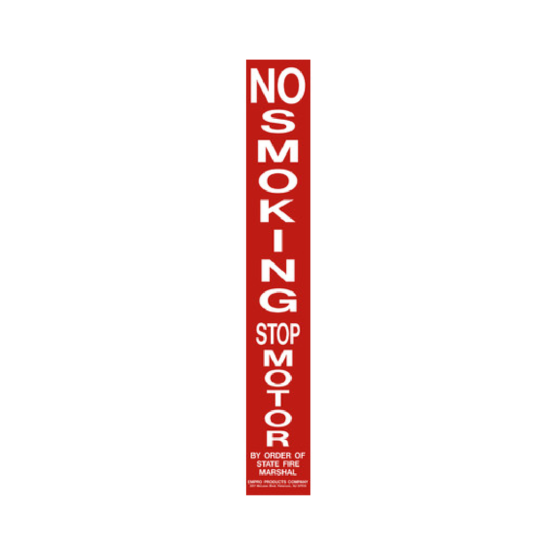 NO SMOKING SIGN