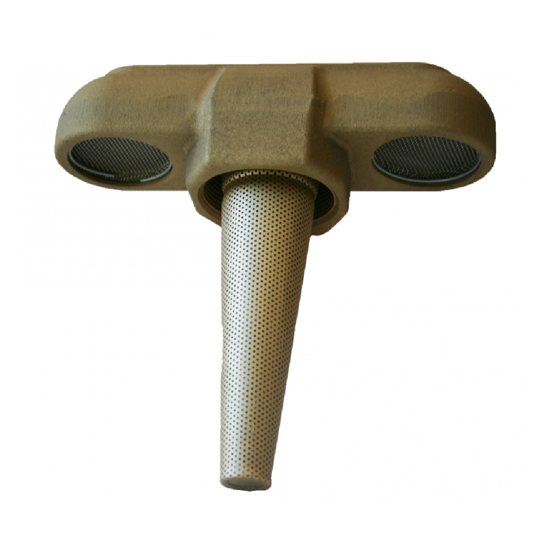 DOUBLE OUTLET VENT WITH FLASH ARRESTER