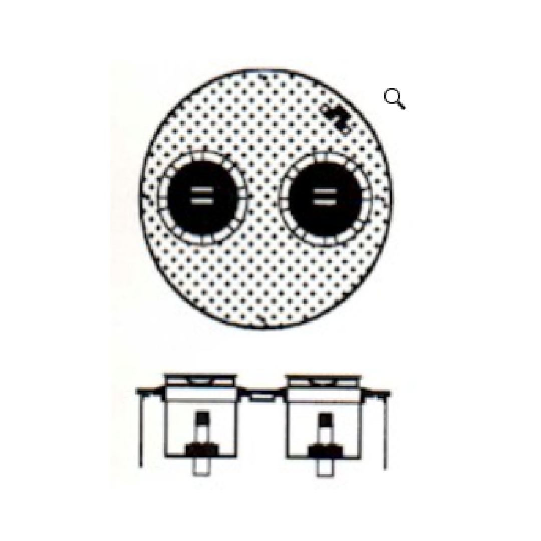 Rain Tight Triple Access Round Manhole with 