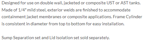 Reverse Flange Manway