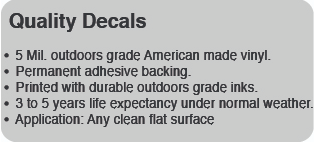 D-29-92 OCTANE & CETANE RATING DECAL - MINIMUM OCTANE