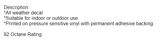 92 OCTANE DECAL1