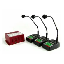 TMK-4308 Intercom, 8 Speaker Stations, 3 Controllers