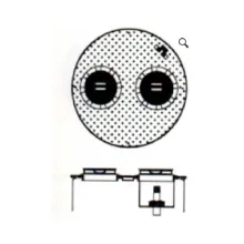 Rain Tight Triple Access Round Manhole wit